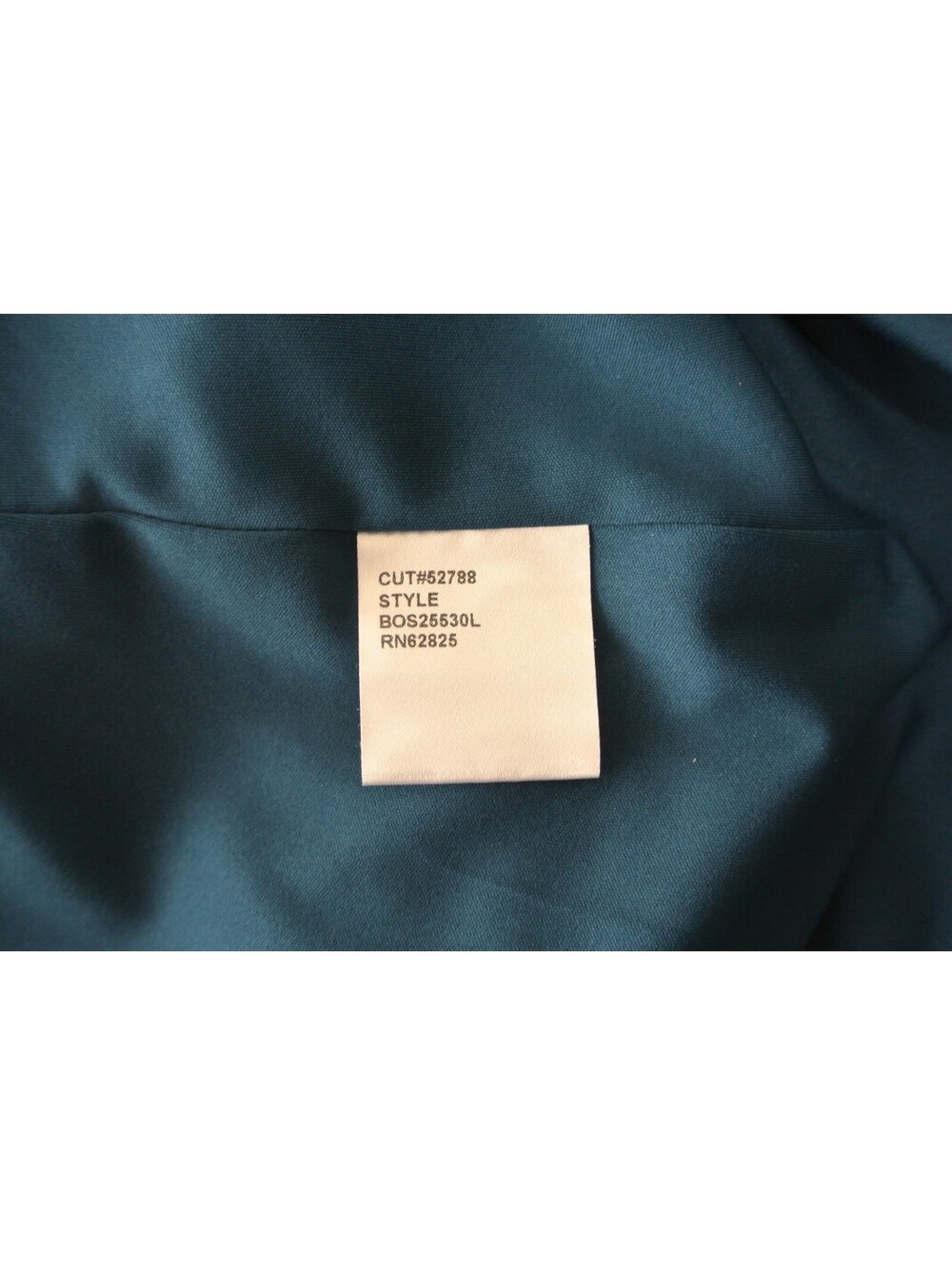 NEW Tadashi Shoji Elysian Draped Overlay Train Gown in Cerulean Sz 10 #LD586 - Picture 9 of 9
